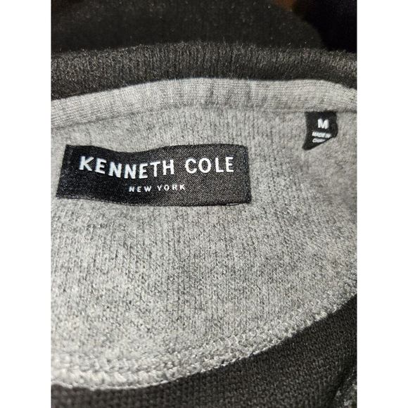 Kenneth Cole | Men | Sweater | Black | Size Medium - Picture 7 of 8